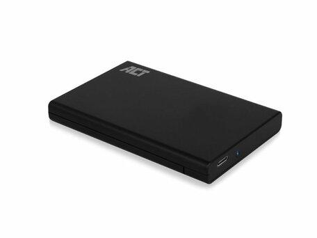 ACT AC1225 behuizing voor opslagstations HDD-/SSD-behuizing Zwart 2.5