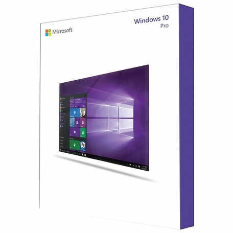Microsoft Windows 10 Pro (64-bit) 1 licentie(s) UK