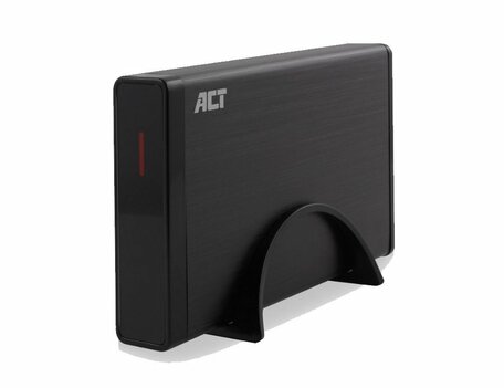 ACT AC1400 behuizing voor opslagstations HDD-/SSD-behuizing Zwart 3.5