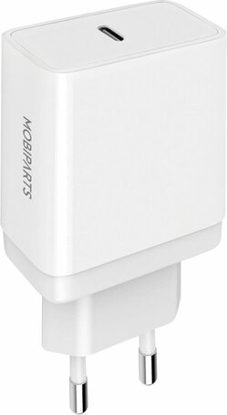 Mobiparts Wall Charger USB-C 20w Wit (with PD)