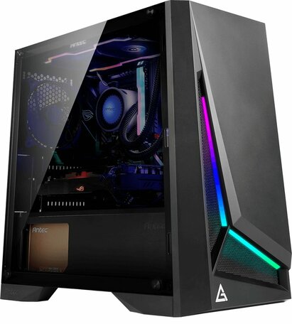 Antec DP301M Micro Tower Zwart/ RGB