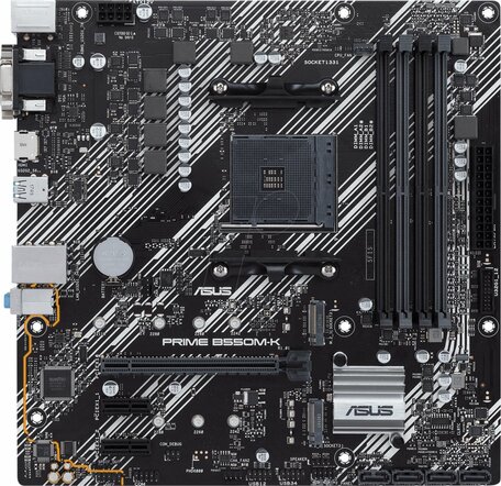 ASUS PRIME B550M-K AMD B550 Socket AM4 micro ATX