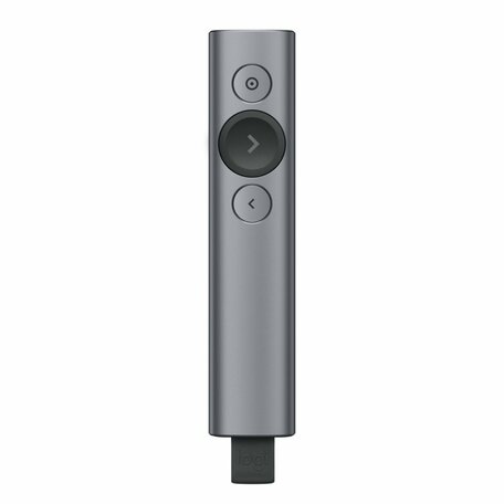 Logitech Spotlight Draadloze presenter Bluetooth/RF Grijs