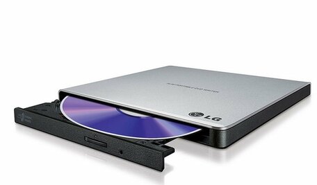 LG GP57ES40 optisch schijfstation DVD±RW Zwart, Zilver
