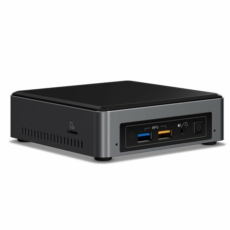 Intel NUC NUC7I3BNK UCFF Zwart, Grijs BGA 1356 i3-7100U 2,4 GHz RENEWED