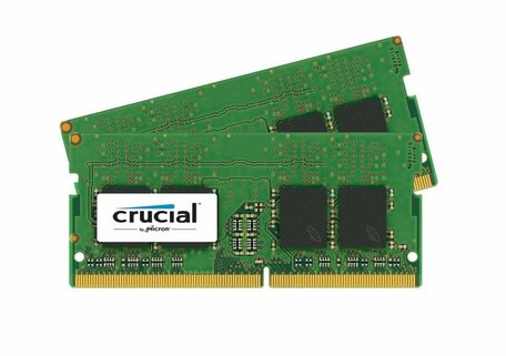 Crucial 2x4GB DDR4 geheugenmodule 8 GB 2400 MHz
