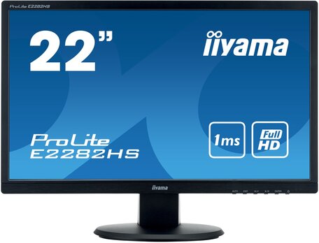 Iiyama ProLite E2282HS| Full HD| HDMI,DVI,VGA| 22''