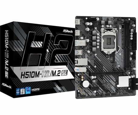 FAsrock H510M-H2/M.2 SE Intel H470 LGA 1200 (Socket H5) micro ATX