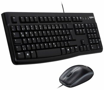 QWERTZ | Logitech MK120 | Bedrade Muis en Toetsenbordcombo | QWERTZ