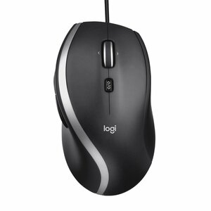 Logitech M500s Advanced | Bedrade Muis | Rechtshandig | USB-A | 4000 DPI | Zwart/Zilver