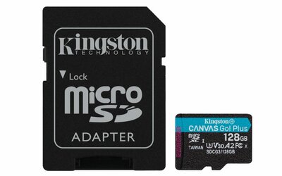 Kingston Technology Canvas Go! Plus 128 GB MicroSD UHS-I Klasse 10