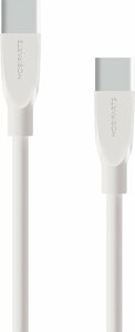 Mobiparts | USB-C naar USB-C Kabel | 2A | 1m | Wit (Bulk)