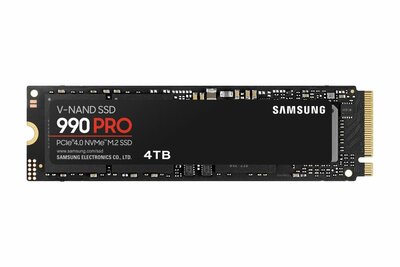 Samsung 990 PRO | 4TB NVMe SSD | M.2 | Gen4 | 7.450MB/s