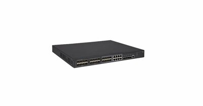 HPE 5130-24G-SFP-4SFP+ EI | Refurbished L3 Managed Switch | 24x Gigabit SFP | 4x 10G SFP+ | 1U Rackmount | Zwart