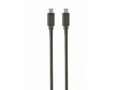 Gembird CCP-USB3.1-CMCM-1M | USB 3.2 Gen 1 | USB-C naar USB-C | 1m | Zwart