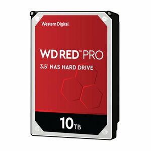 Western Digital Red Pro NAS HDD 3.5" | 10TB SATA III | 7200RPM