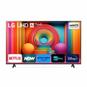 LG 75UR75006LK 75" | 4K Ultra HD LED Smart TV | WebOS + Wifi | HDR10 | AI Geluidsoptimalisatie | 60Hz
