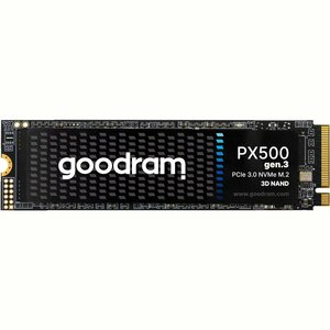 Goodram PX500 | 256GB NVMe SSD | M.2 Gen3 | 3.200MB/s Read | 1.300MB/s Write