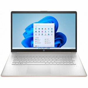 HP 17T | 17.3" HD+ Touchscreen (1600x900) | Intel Core i7-1355U | 8GB RAM | 512GB SSD | Windows 11 Home | Pale Rose