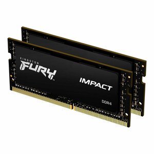 Kingston Fury Impact | 16GB 2x8GB DDR4 | 3200MHz | DIMM | CL20 | Geheugenmodule | RAM
