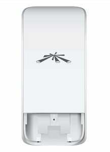 Ubiquiti airMAX NanoStation M2 loco | WiFi 4 Outdoor CPE | 150 Mbit/s | Passief PoE (injector inbegrepen) | Inclusief Mastmontageset