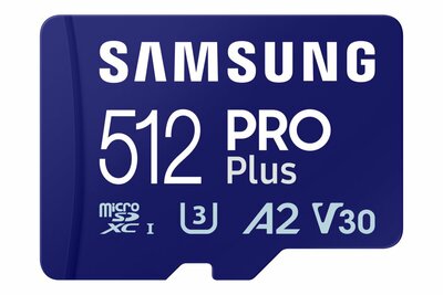 Samsung EVO Plus | MicroSDXC | 512GB | Class 10 | UHS-I U3