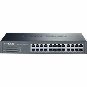 TP-Link TL-SG1024D | Unmanaged Switch | 24 Poorten | Gigabit Ethernet (10/100/1000 Mbps) | Grijs