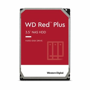 Western Digital Red Plus NAS HDD 3.5" | 12TB SATA III | 720RPM