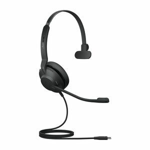 Jabra Evolve2 30 UC | Mono Bedrade On-Ear Headset USB-C | Zwart