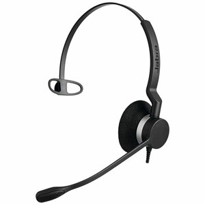Jabra BIZ 2300 | Bedrade On-ear Headset USB-A | Microsoft Lync Mono | Zwart