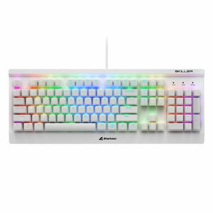 Sharkoon Skiller SGK3 RGB | Bedraad Gaming Toetsenbord | QWERTY | Wit