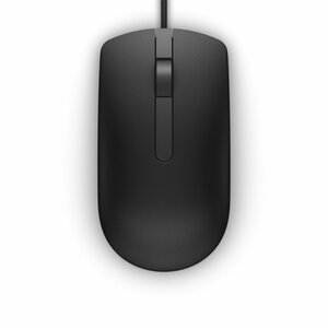 Dell MS116 | Bekabelde Muis | Links- en Rechtshandig | USB-A | 1000 DPI | Zwart