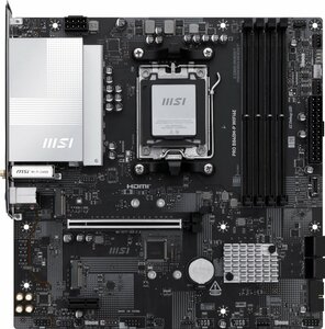 MSI PRO B840M-P WiFi6E | Socket AM5 | AMD B840 | 4xDDR5 | Micro ATX | Moederbord