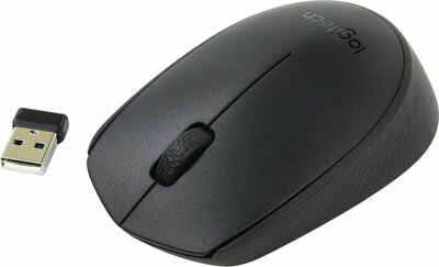 Logitech B170 | Draadloze Muis | Links- en Rechtshandig | RF | 1000 DPI | Zwart