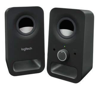 Logitech Z150 | 2.0 Luidsprekerset | 3W RMS | Helder Stereogeluid | Zwart