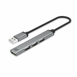 ACT AC6225 | USB 2.0 Interface Hub | 480 Mbit/s | Grijs