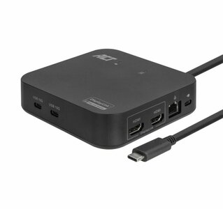 ACT AC7150 | Docking Station | USB-C | Zwart