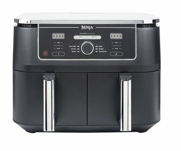 Ninja AF400EU Airfryer XL | Dubbele Mand | 9,5 Liter | Zwart