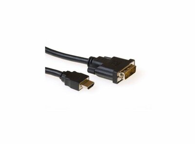 ACT AK3741 | HDMI naar DVI-D Kabel | A Male - DVI-D Male