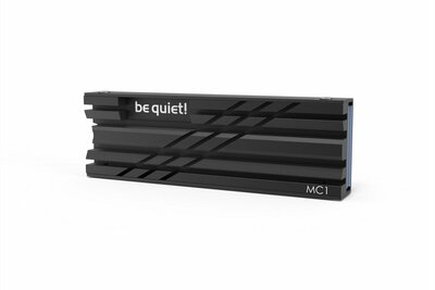 be quiet! MC1 | M.2 SSD Heatsink | Passieve Koeling | Aluminium | Zwart
