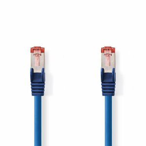 Nedis netwerkkabel | Cat6 | S/FTP (S-STP) | 2 m | Blauw | CCGP85221BU20