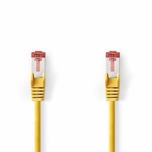 Nedis netwerkkabel | Cat6 | SF/UTP (S-FTP) | 3 m | Geel | CCGP85221YE30