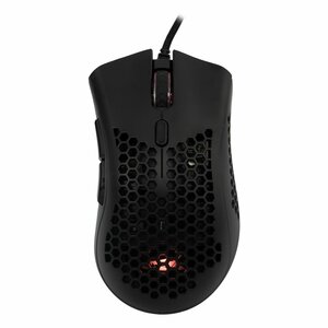 Baracuda CORAL RGB | Bedrade Gaming Muis | USB-A | 12800 DPI | Zwart