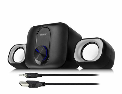 Eminent EM3515 | 2.1 Luidsprekerset | Heldere Geluidskwaliteit | 40W RMS