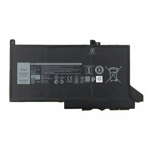 Notebook Batterij voor Dell Latitude 7280, 7290, 7480, 7490, 7380, 7390 | 11.4V | 42Wh | 3600mAh | LBDL149C-DV-H2