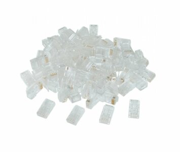 Gembird kabel-connector | RJ-45 | Transparant | LC-8P8C-002/50