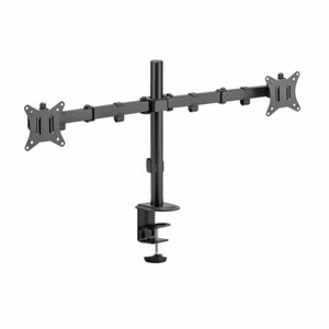 SBOX LCD-352/2-2 | Verstelbare Monitor-bureaubeugel | Tot 32" | Max 9kg | VESA 100x100 | 2 Monitoren