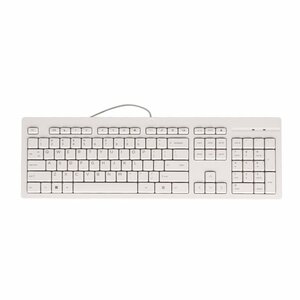 QWERTZ | HP 125 Wit | Bedraad Toetsenbord | QWERTZ