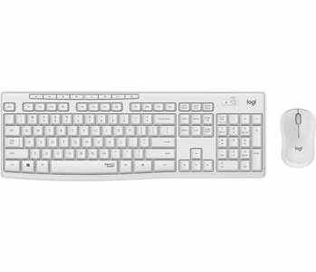 QWERTZ | Logitech MK295 Wit | Draadloze Muis en Toetsenbordcombo | QWERTZ