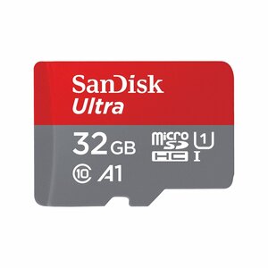 SanDisk Ultra | MicroSDHC | 32GB | Class 10 | UHS-I U1